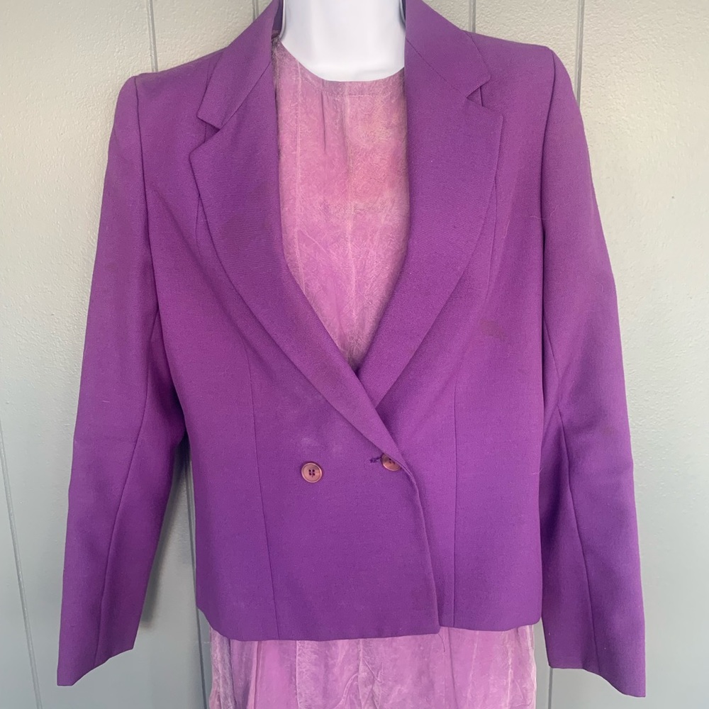 Gorgeous Purple Michelle Stuart Jacket